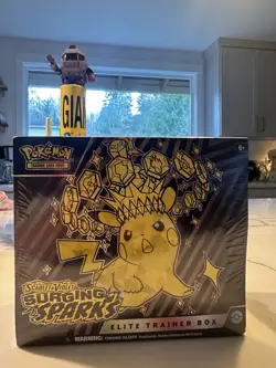 Pokemon TCG Surging Sparks Elite Trainer Box ETB New, Factory Sealed, Quantity - Image 1