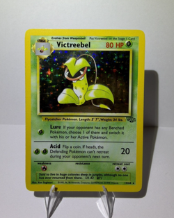 Pokemon TCG Victreebel Jungle 14/64 Unlimited Holo Rare 80 HP 1999 - Image 1