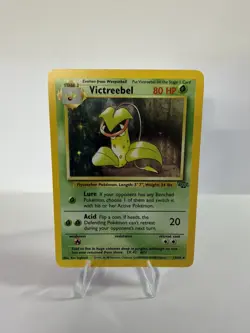 Pokemon TCG Victreebel Jungle 14/64 Unlimited Holo Rare 80 HP 1999 - Image 3