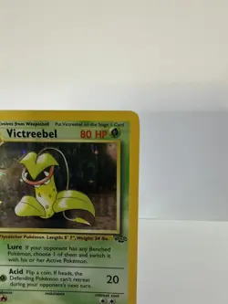 Pokemon TCG Victreebel Jungle 14/64 Unlimited Holo Rare 80 HP 1999 - Image 5