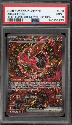 Pokemon Oricorio ex Mega Charizard X Ultra-Premium Coll. Promo #024 PSA 9 Mint - Image 1