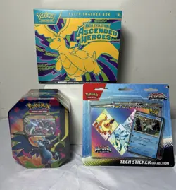 Pokemon TCG Lot of 3 Items as Pictured - Ascended Heroes ETB & More See Pictures - Image 1