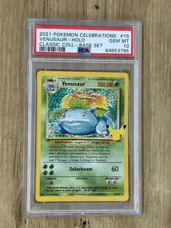 Pokemon TCG 25th Anniversary Celebrations Charizard Trio PSA 10 - Image 3