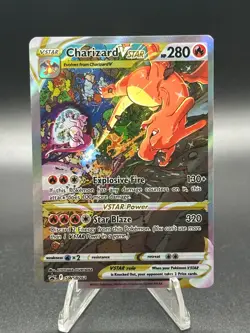 Pokemon TCG Charizard VStar SWSH262 Black Star Promo English NM - Image 1