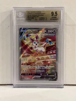 Pokemon Sylveon V Eevee Heroes Japanese Full Alt Art #083 BGS 9.5 - Image 1