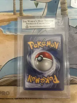 1999 POKEMON FOSSIL 1ST EDITION #9 KABUTOPS-HOLO BGS 9 - Image 2