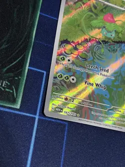 Pokemon TCG Ivysaur 167/165 SV: Scarlet & Violet 151 Illustration Rare NM - Image 3