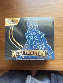 Pokemon TCG Mega Evolution Lucario Elite Trainer Box ETB - New/ Factory Sealed - Image 1