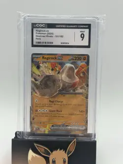 2025 Pokemon SV Destined Rivals Regirock ex #101/182 CGC 9 Mint Graded - Image 1