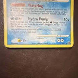 Pokemon Blastoise Holo Rare Secret Wonders 2/132 HP120 Stage 2 English 2007 - Image 2