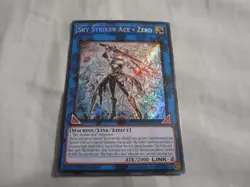 Yu-Gi-Oh! Duelist's Advance SKY STRIKER ACE - ZERO Secret Rare DUAD-EN049 - Image 1