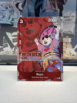 Bepo (Winner Pack Vol. 7) P-019 One Piece Promotion Cards Foil - Image 1