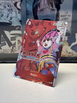 Bepo (Winner Pack Vol. 7) P-019 One Piece Promotion Cards Foil - Image 3