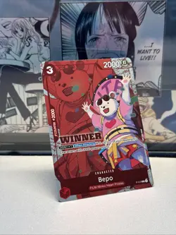 Bepo (Winner Pack Vol. 7) P-019 One Piece Promotion Cards Foil - Image 4