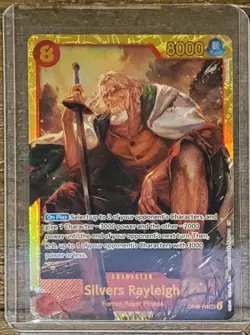 One Piece PRB02 Silvers Rayleigh English OP08-118 SEC Secret The Best Reprint - Image 1