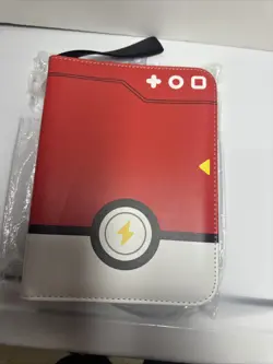 3 ring Binder 384 Pocket Top Loader Card Binder Including 44 One Piece Cards - Image 1