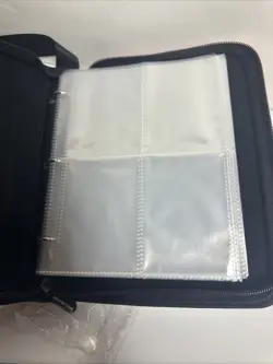 3 ring Binder 384 Pocket Top Loader Card Binder Including 44 One Piece Cards - Image 4