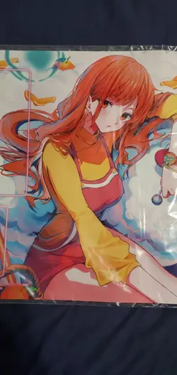 One Piece Zeus Nami Promo OP11-106 Playmat Bandai Cards Games Fest 24-25 Sealed - Image 2