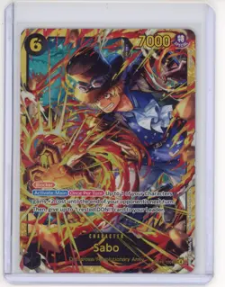 One Piece OP 13 Sabo SEC Alt Art Carrying On His Will OP13-120 Eng - Image 1