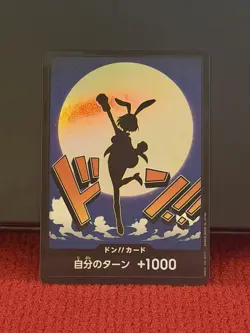 One Piece Card Game TCG - DON!! Card (Carrot) PRB The Best Vol.2 Japanese Foil - Image 1