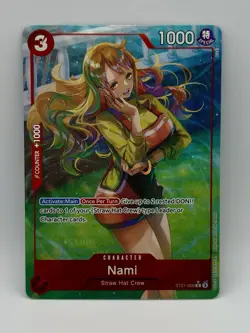 Nami ST21-009 Alt Art | One Piece TCG: Gear 5 EX English - Foil Pristine NM - Image 1