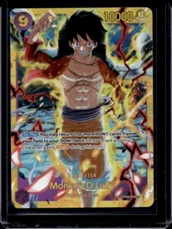 2024 One Piece Emperors in the New World Monkey.D.Luffy Secret Rare #OP09-119 - Image 1
