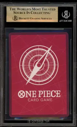 One Piece CCG Monkey.D.Luffy Romance Dawn Alt Art PRE-ERRATA OP01-003 BGS 9.5 - Image 2