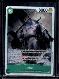 2025 One Piece A Fist of Divine Speed Jinbe Super Rare #OP11-031 - Image 1