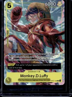 2024 One Piece 500 Years in the Future Monkey.D.Luffy Alternate Art #OP07-109 - Image 1