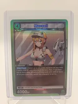 Union Arena: Goddess of Victory NIKKE - Maxwell - Rare Foil - UE14BT/NIK-1-089 - Image 2