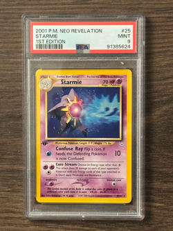 Pokemon Neo Revelation 1st Edition STARMIE 25/64 PSA9 GEM MINT # 91385624 - Image 2