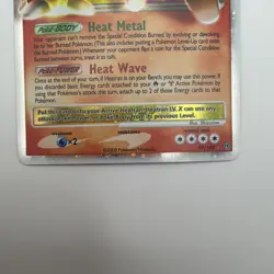 2008 Heatran LV.X 97/100 Pokemon Stormfront Holo Near Mint - Image 3