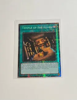 Yu-Gi-Oh! Temple Of The Kings #MP25-EN017 Starlight Rare 1st Ed (NM) + Bonus - Image 1