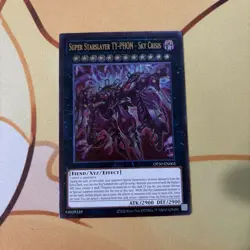 Yugioh Super Starslayer TY-PHON - Sky Crisis Ultimate Rare OP30-EN003 Near Mint - Image 1