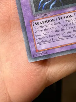 The Last Warrior from Another Planet LON-077 Square Corner Error 1st Ed Yu-Gi-Oh - Image 4