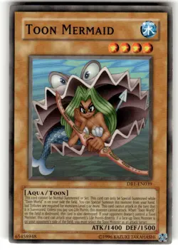 YUGIOH TOON MERMAID DB1-EN039 COMMON (NM) - Image 1