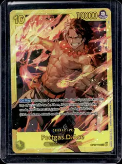 2024 One Piece 500 Years in the Future Portgas.D.Ace Secret Rare #OP07-119 - Image 1