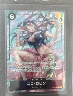 Nico Robin NM JAPANESE Alt Art SR OP12-087 Legacy of the Master ONE PIECE - Image 1