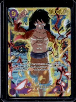 2024 One Piece Emperors in the New World Monkey.D.Luffy Secret Rare #OP09-119 - Image 1