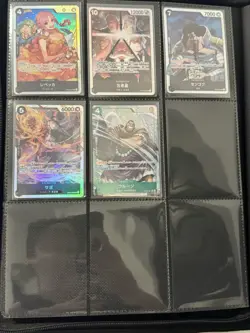 ONE PIECE English and Japanese. Whole binder collection. All near mint!! - Image 1