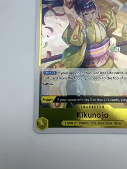 Kikunojo OP06-104 One Piece Wings Of The Captain English - Image 4