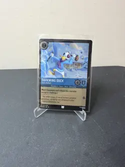 Disney Lorcana Winterspell COLDFOIL #145/204 Darkwing Duck - Drake Mallard - Image 1