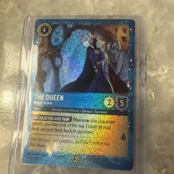 Disney Lorcana TCG: The Queen Mirror Seeker 12/P3 Glimmer Foil Costco Promo - Image 1
