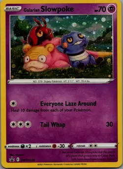 Galarian Slowpoke Promo SWSH: Sword & Shield Promo Cards SWSH126 NM - Image 1
