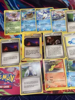 Pokemon E Reader Vintage Lot 2004 2003 Cyndaquil Marill 2002 21 Card Lot - Image 2