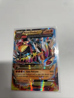 Pokemon TCG XY: Primal Clash Primal Groudon EX 86/160 Ultra Rare Holo Card - Image 1