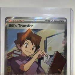 Pokemon TCG Bill's Transfer Holo Card 194/165 SV Scarlet & Violet 151 Ultra Rare - Image 2