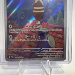 Pokemon TCG Watchog 153/086 White Flare Illustration Rare Card NM Condition - Image 3