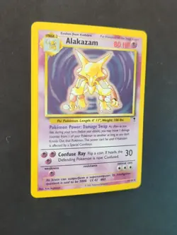 Pokemon Alakazam TCG Holo Card 1/110 Legendary Collection - Image 3