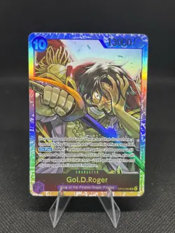Gol. D. Roger (SR) Op13-064 One Piece Card Carrying On His Will English - Image 1